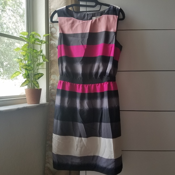 LOFT Dresses & Skirts - striped M size loft dress